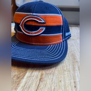 Reebok Navy and Orange Fitted Cap